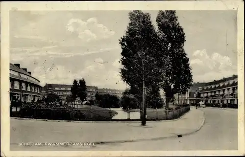 Ak Schiedam Südholland Niederlande, Swammerdamsingel