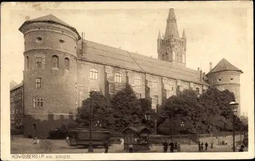 Ak Kaliningrad Königsberg Ostpreußen, Königliches Schloss