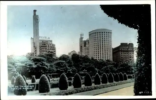 Foto Ak Rio de Janeiro Brasilien, Praca Paris