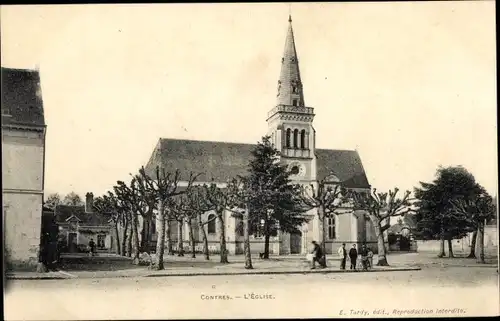 Ak Contres Loir-et-Cher, L'Eglise