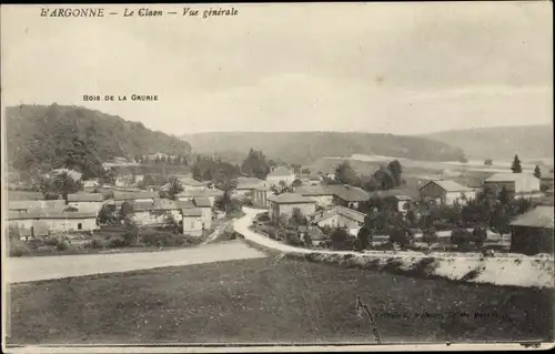 Ak Le Claon Meuse, Vue generale