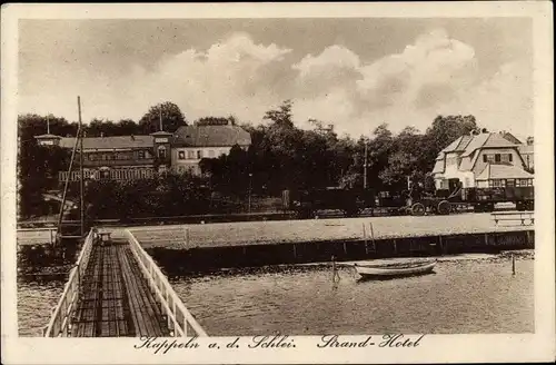 Ak Kappeln an der Schlei, Strandhotel