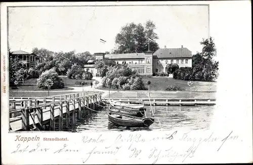 Ak Kappeln an der Schlei, Strandhotel