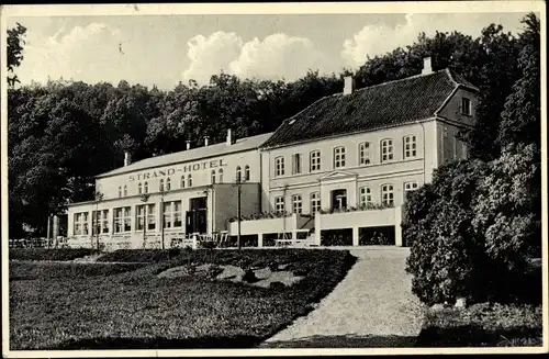 Ak Kappeln an der Schlei, Strandhotel, E. Basse