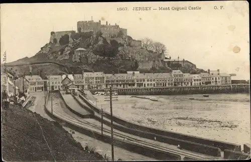 Ak Kanalinsel Jersey, Mont Orgueil Castle