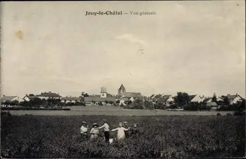 Ak Jouy le Châtel Seine et Marne, Gesamtansicht