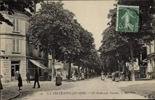 Ak La Ferté sous Jouarre Seine et Marne, Boulevard Turenne