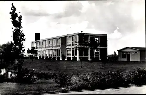 Ak Schoonhoven Südholland Niederlande, Openbare ULO School, Schule