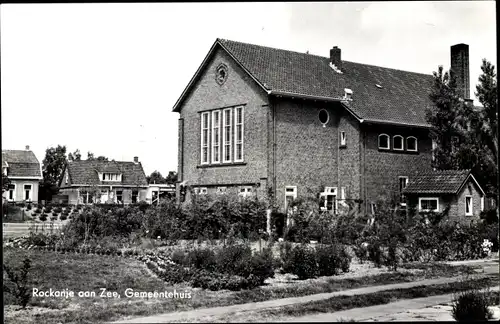 Ak Rockanje aan Zee Südholland Niederlande, Gemeentehuis