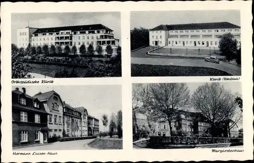 Ak Volmarstein Wetter an der Ruhr, Orthopädische Klinik, Margaretenhaus, Hermann Luisen Haus