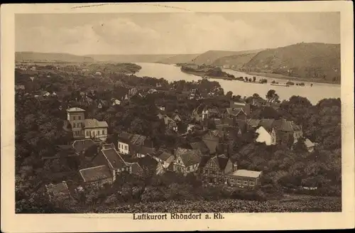 Ak Rhöndorf am Rhein Bad Honnef, Panorama