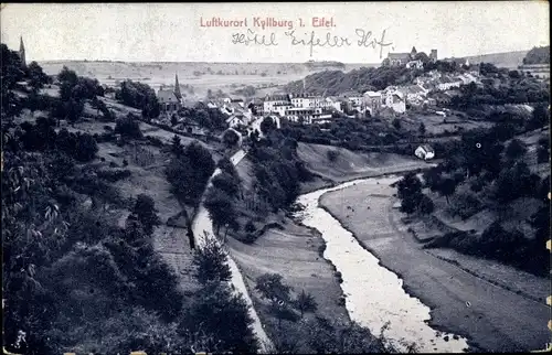 Ak Kyllburg in der Eifel, Panorama