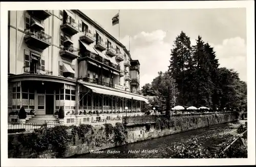 Ak Baden Baden am Schwarzwald, Hotel Atlantic