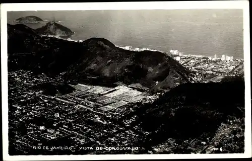 Foto Ak Rio de Janeiro Brasilien, Vista do Corcovado