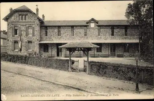 Ak Saint Germain en Laye Yvelines, Villa Scolaire du 7e Arrondissement de Paris