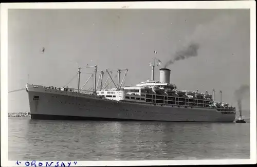 Ak Steamer Oronsay, Dampfschiff, Orient Line