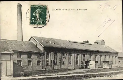 Ak Nangis Seine et Marne, La Sucrerie