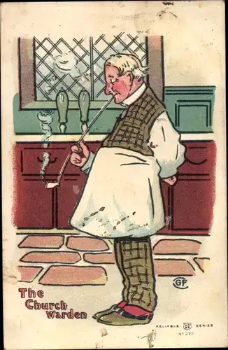 Ak The Church Warden, rauchen