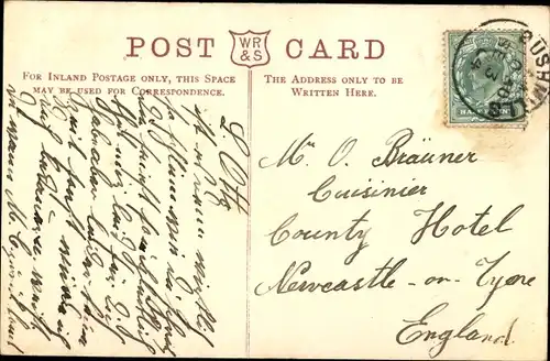 Ak The Church Warden, rauchen