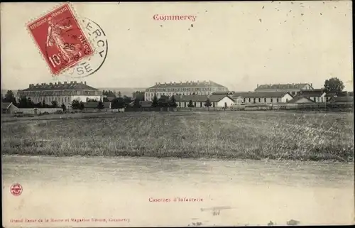 Ak Commercy Lothringen Meuse, Casernes d'Infanterie