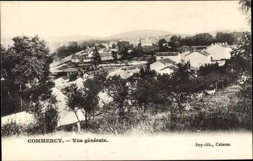 Ak Commercy Lothringen Meuse, Vue generale