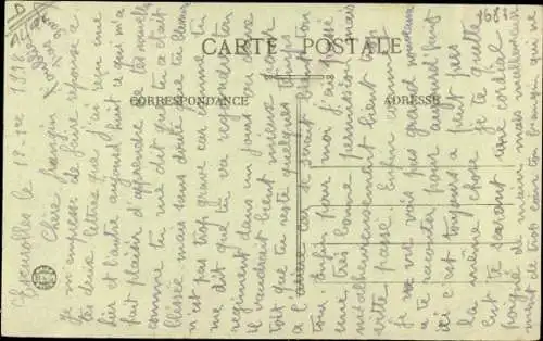 Ak Escurolles Allier, Rue du Commerce