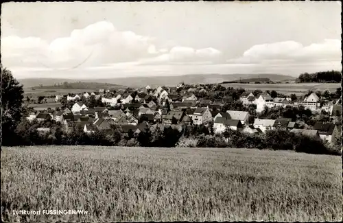 Ak Fussingen Waldbrunn im Westerwald, Panorama