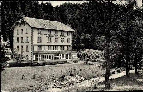 Ak Bonndorf im Schwarzwald, Kindererholungsheim Steinabad
