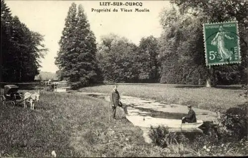 Ak Lizy sur Ourcq Seine et Marne, Propriete du Vieux Moulin