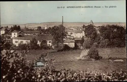 Ak Gondrecourt le Chateau Meuse, Vue generale