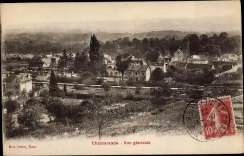 Ak Chamarande Essonne, Vue Generale