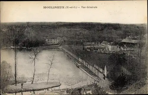 Ak Moulineux Chalou Moulineux Essonne,Vue Generale