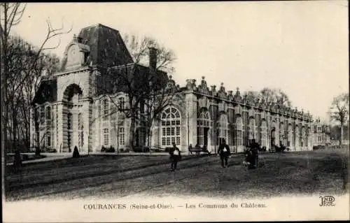 Ak Courances Essonne, Les Communs du Chateau