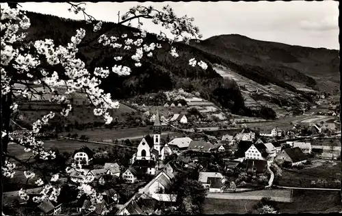 Ak Glottertal Baden Württemberg, Teilansicht, Gasthof zur Linde