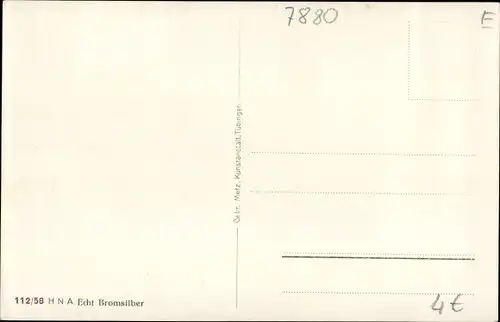 Ak Bad Säckingen am Hochrhein, Trompeterlied, Teilansicht