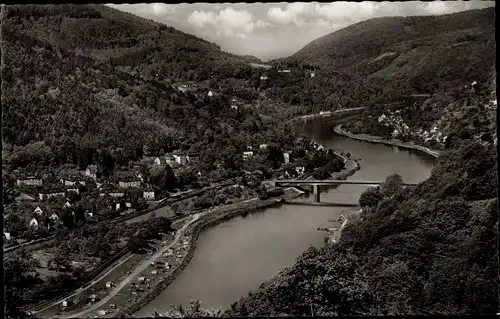 Ak Ziegelhausen Heidelberg am Neckar, Neckartal, Zeltplatz Schlierbach