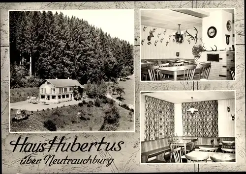 Ak Neutrauchburg Isny im Allgäu Baden Württemberg, Haus Hubertus