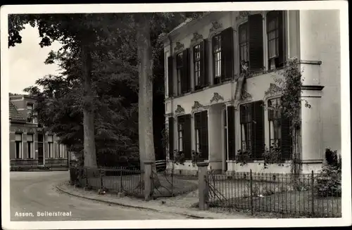 Ak Assen Drenthe Niederlande, Beilerstraat