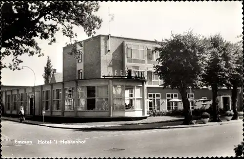 Ak Emmen Drenthe Niederlande, Hotel 't Heerenhof