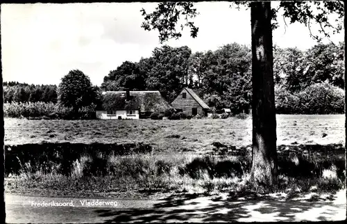 Ak Frederiksoord Drenthe, Vledderweg