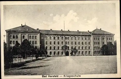 Ak Bad Hersfeld Hessen, Kriegsschule