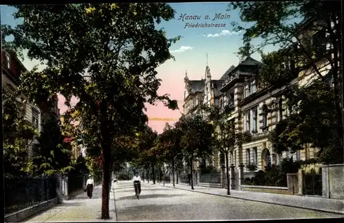 Ak Hanau am Main, Friedrichstraße