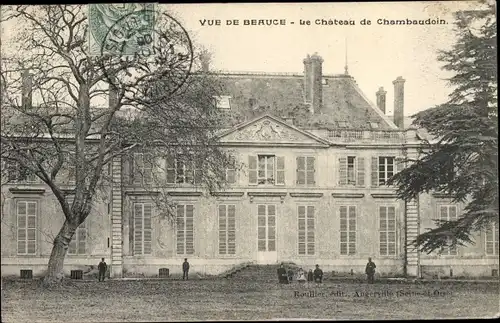 Ak  Marolles en Beauce Essonne, Le Chateau de Chambaudoin