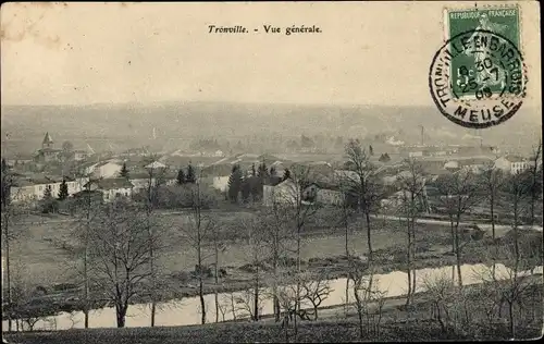 Ak Tronville Meuse, Vue generale