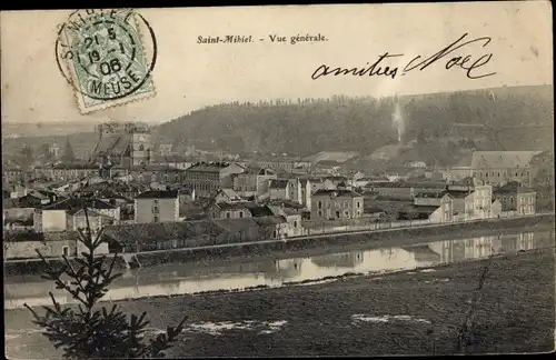 Ak Saint Mihiel Meuse, Vue generale