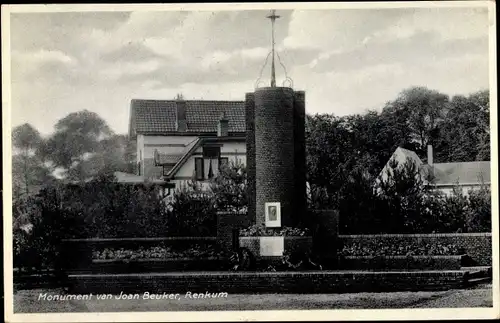 Ak Renkum Gelderland, Monument van Joan Beuker