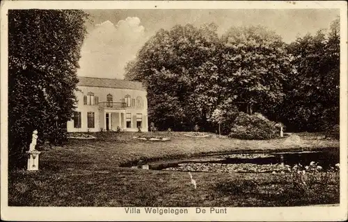 Ak De Punt Drenthe Niederlande, Villa Welgelegen