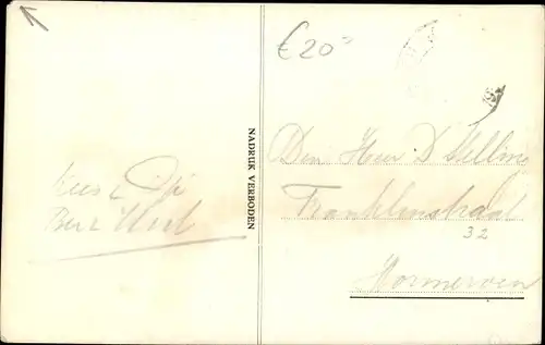 Ak Oude Watering Südholland, Overzijde