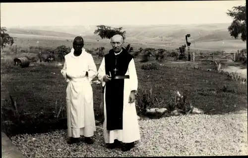 Foto Ak DR Kongo Zaire, Geistliche