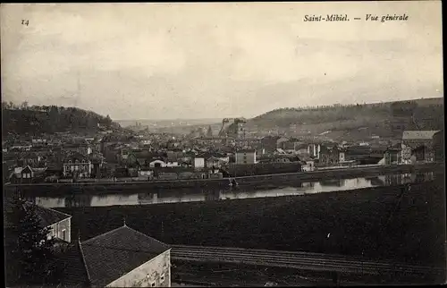 Ak Saint Mihiel Meuse, Vue generale